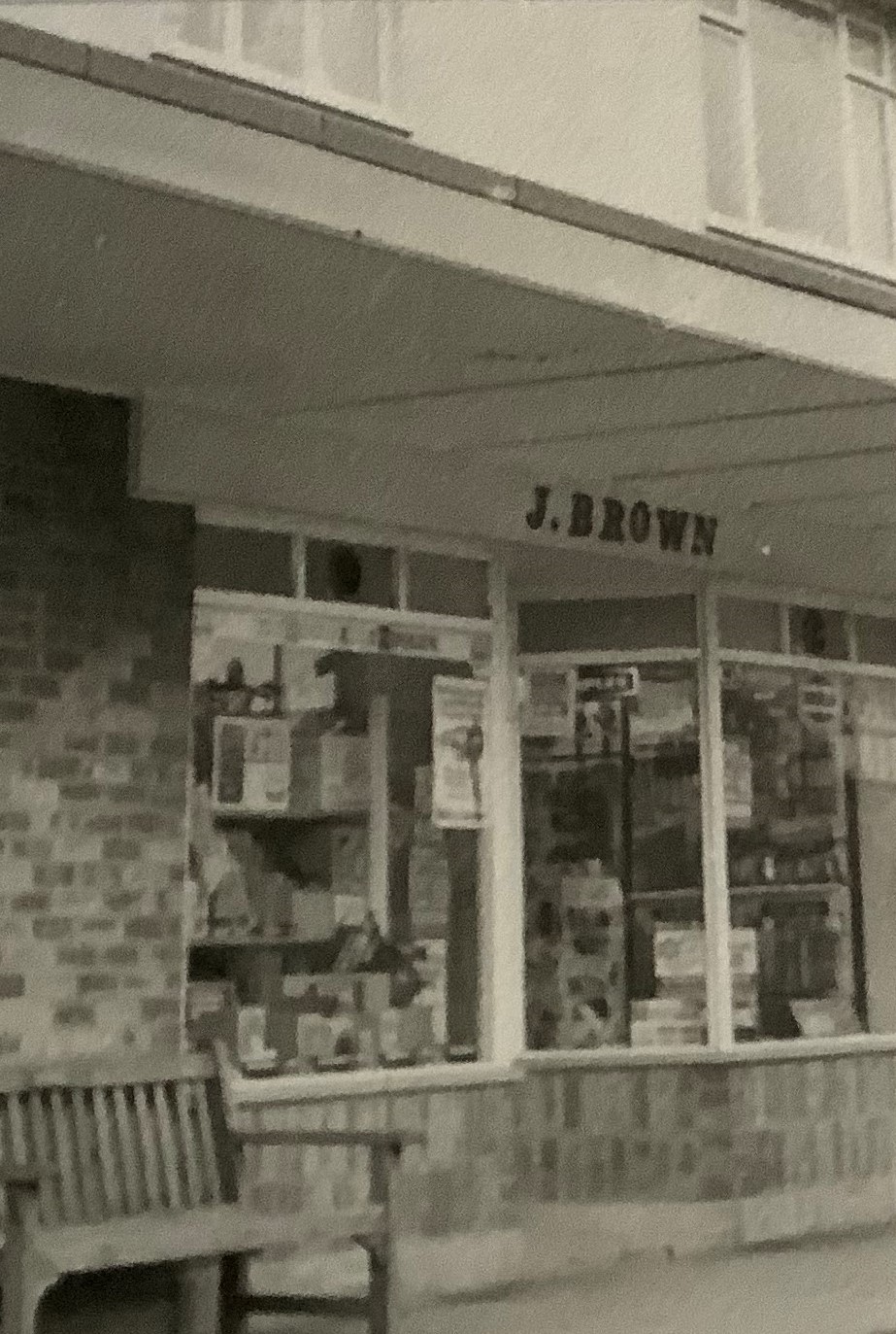 Early John Brown Hardware shopfront